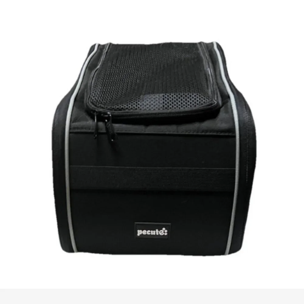 Pecute Small Pet Carrier Bag Soft-Sided Travel Tote 16